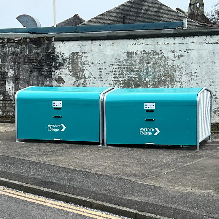 Ayrshire College Bike Hangars